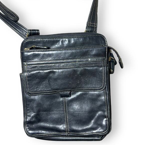 Fossil Leather Flap Crossbody - Picture 3 of 5